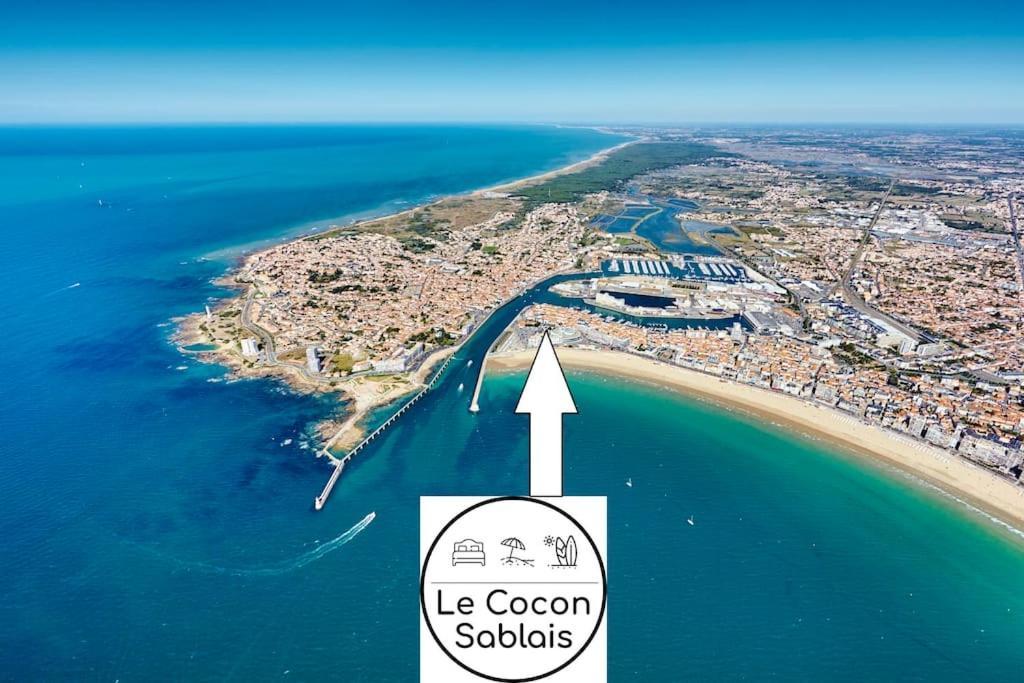 Tiny Studio Terrasse, Hypercentre La Plage A 2 Pas ! Les Sables-dʼOlonne Eksteriør bilde